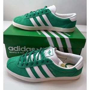 Adidas x Sporty & Rich Handball Spezial Green Sneakers Tennis IH8262 W 10.5 NWB